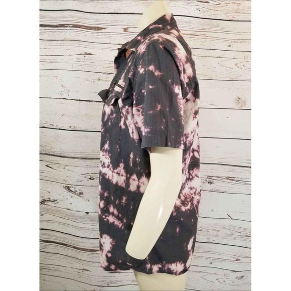 ROCK REPUBLIC Custom Reverse Tie-Dye Mens Shirt M - Picture 3 of 10